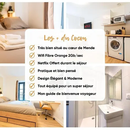 Le Cocon - Netflix/wifi Fibre - Sejour Lozere *