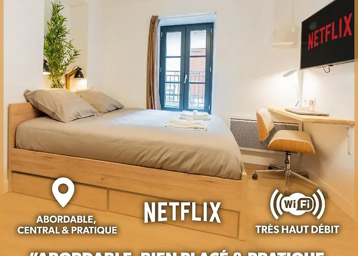 Apartman Le Cocon - Netflix/wifi Fibre - Sejour Lozere Mende